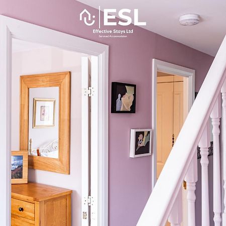 4 Bedroom Townhouse 10Mins Walk From Shrewsbury Town Centre With Parking Екстериор снимка